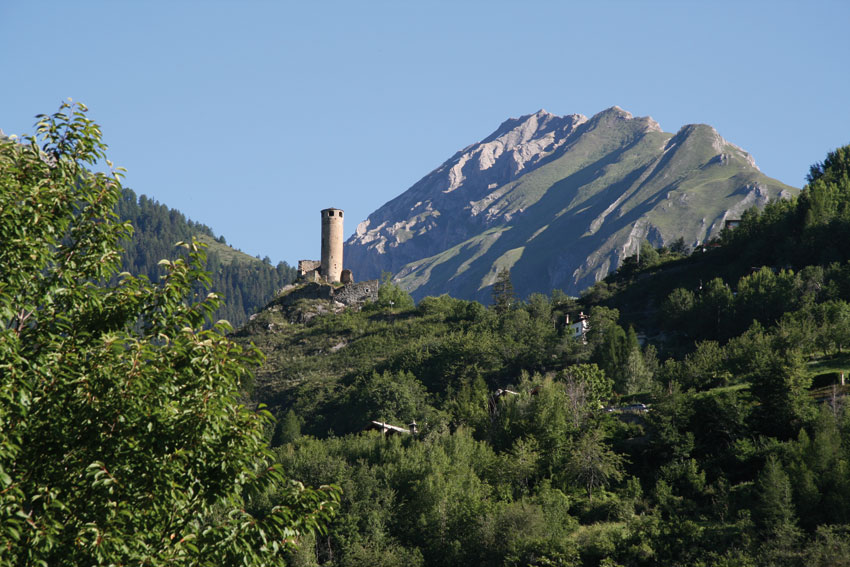 La Torre di Châtelard a La Salle.