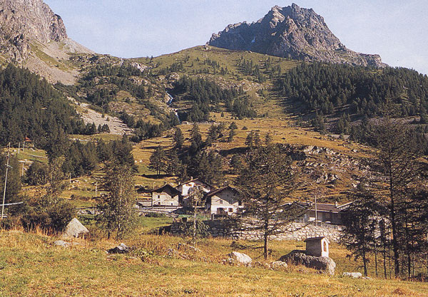 L'oratoire de Noyer (Bionaz) disparu sous un éboulement en 1905