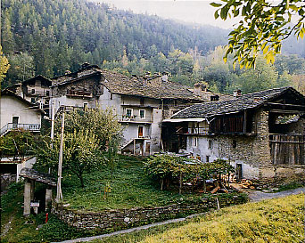 Il villaggio di La Crête.