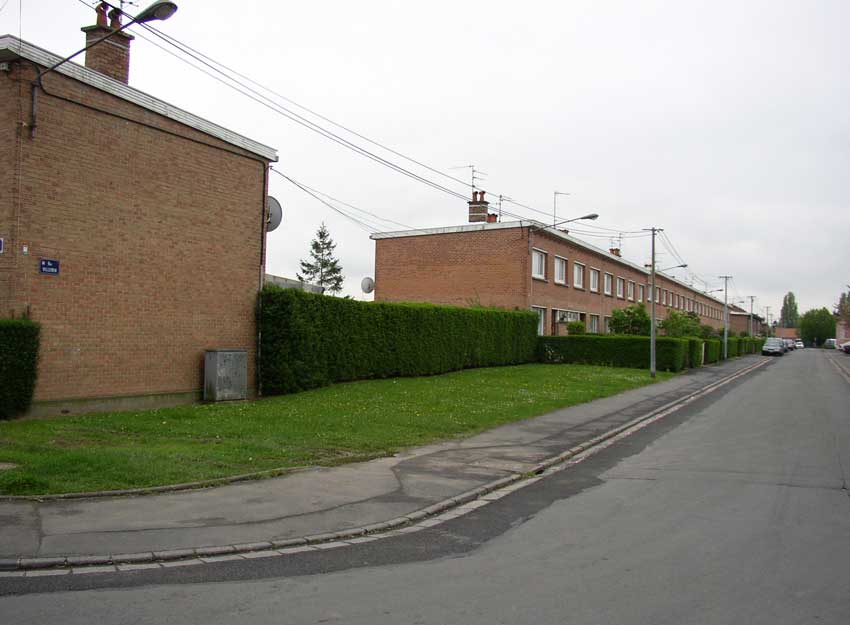 Maisons en bande.