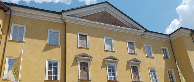 Facciata del Museo Archeologico Regionale di Aosta