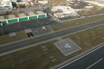  vista Palazzina di Torre, hangar aeroclub, aviorimesse, piazzola elicotteri e area carburanti  