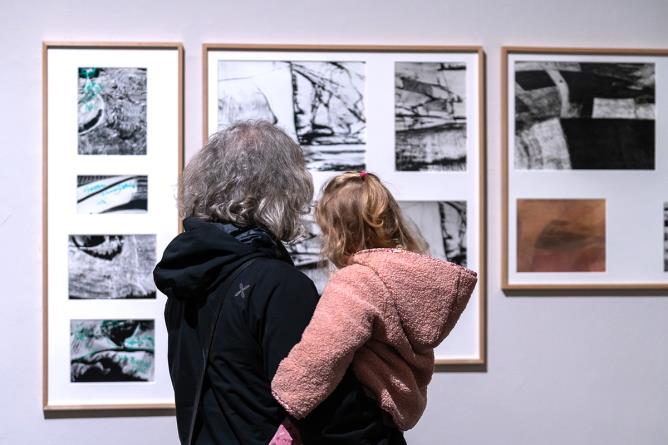 Centro Saint-Bénin di Aosta, 202 marzo 2026, inaugurazione della mostra "Mario Giacomelli. Oltre il visibile". Foto Stopdown SC