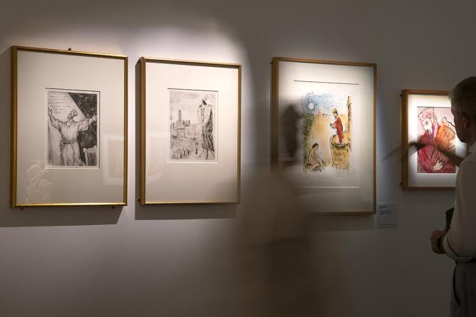 Aosta, Museo Archeologico Regionale, inaugurazione mostra "Marc Chagall.Tra poesia e spiritualità", 19 giugno 2026.
