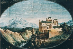 Le château dans une peinture du XIXe siècle tardif (photo: ASBC)
