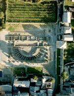 Vue aérienne du Théâtre romain