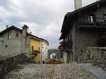 Veduta dal ponte verso l'Arco d'Augusto