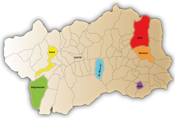 Comuni aderenti al progetto