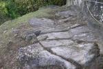 Avise – Runaz. Il piano viario antico tagliato nella roccia