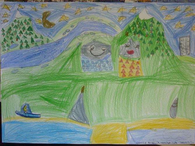 Le dessin de Cécile Amelia, 6 ans