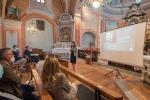 Perloz, chiesa parrocchiale. Presentazione del nuovo allestimento del Museo d'Arte Sacra. 18 settembre 2021