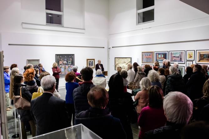 Aosta, Museo Archeologico Regionale. Venerdì 1° dicembre 2023, inaugurazione della mostra "Felice Casorati. Pittura che nasce dall’interno".