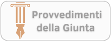 Vai ai provvedimenti della Giunta