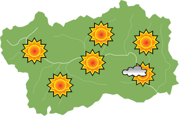 Meteo - venerdì 26-04-2024